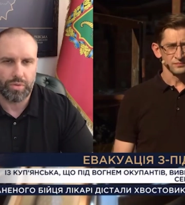 З танка обстріляли Козачу Лопань: Синєгубов навів приклад, як евакуація рятує