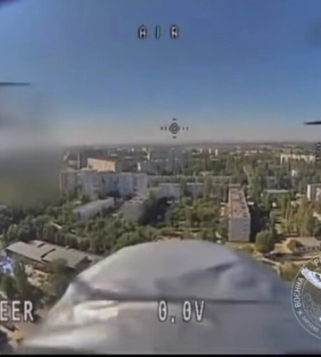 В Енергодарі стався вибух в будівлі окупаційної міліції