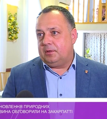 Можливості відновлення природних ресурсів Солотвина обговорили на Закарпатті (відео)