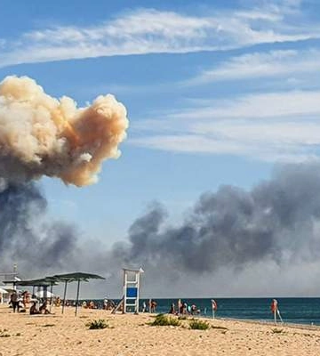 Безпілотники намагалися атакувати кримський аеродром у Новофедорівці – ЗМІ