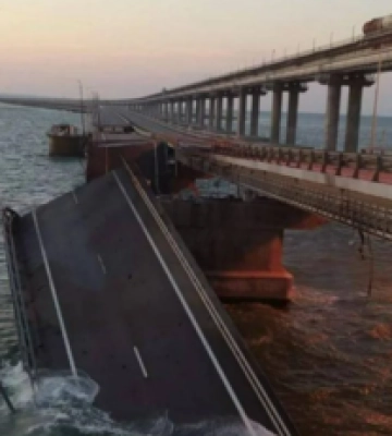 &quot;Бавовна&quot; на Кримському мосту: з&#039;явились фото підготовки і подробиці першої атаки СБУ