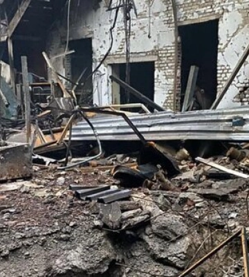 Ворог ударив по промисловій зоні Краматорська, знищено заводський цех. ФОТО