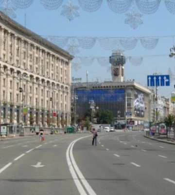 Рух транспорту Хрещатиком частково перекриють з 20 по 28 серпня