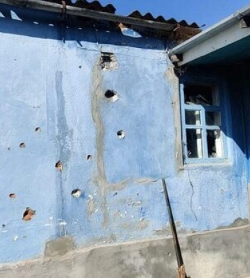Утром враг нанес около 12 ударов по пгт Казачья Лопань на Харьковщине.. ФОТОрепортаж