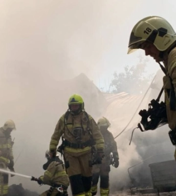 Пожежа під Києвом сталася у складському приміщенні - ДСНС