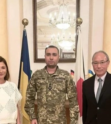 Буданов з Джапаровою обговорили з послом Японії посилення співпраці