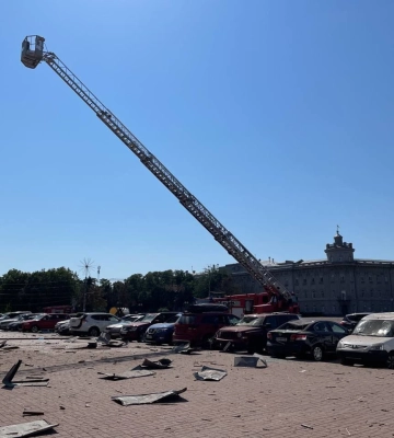 У Чернігові 42 потерпілих і 5 загиблих – з&#039;явилося відео з моментом удару