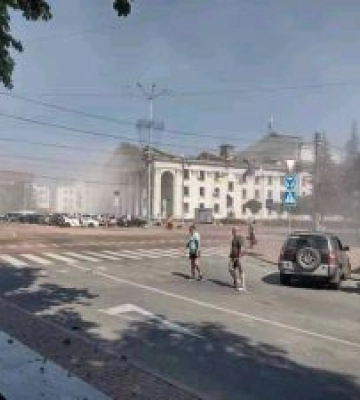 росіяни обстріляли центр Чернігова. Є загиблі й поранені