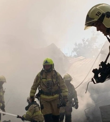 Пожежа під Києвом сталася у складському приміщенні - ДСНС