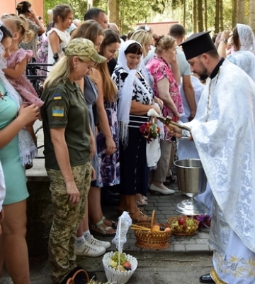Як у Луцьку прикордонники відзначили Преображення Господнє 