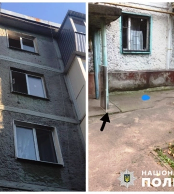 У Запоріжжі з вікна п’ятого поверху випала дворічна дівчинка
