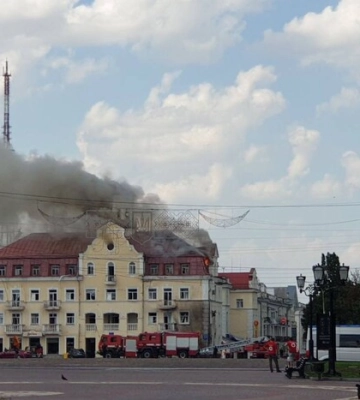 Удар по Чернігову: окупанти цілились у виставку дронів, російські ЗМІ опублікували докази