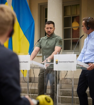 Украина и Швеция обсудят работу над двусторонним документом о гарантиях безопасности – Зеленский