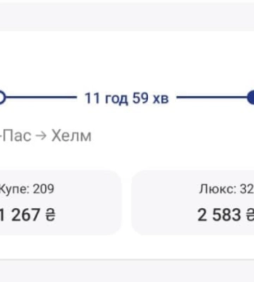 Укрзализныця запускает в продажу билеты на новый международный поезд «Киев – Хелм»