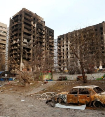 Оккупанты планируют заселить 300 тысяч россиян во временно оккупированный Мариуполь