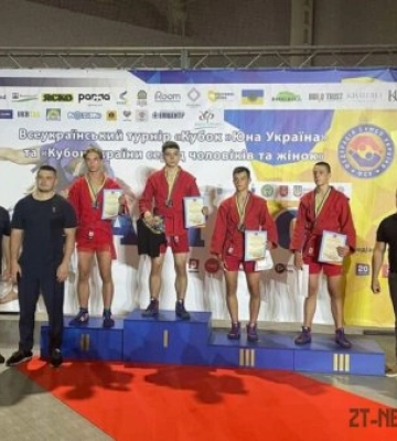 Самбісти Житомирщини здобули 5 призових місць на Всеукраїнському турнірі «Кубок Юна Україна»