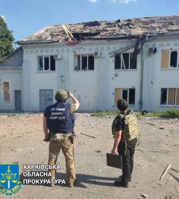 Во время повторного обстрела Купянска на Харьковщине ранен полицейский