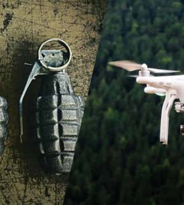 Терор цивільних: росіяни скинули вибухівку на чоловіка, що просто йшов вулицею