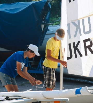 У Черкасах триває всеукраїнський чемпіонат із вітрильного спорту (ФОТО)