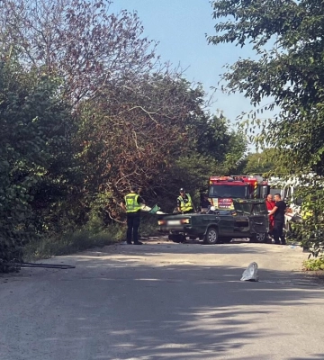 У ДТП на Полтавщині легковик злетів з дороги і врізався у дерево: загинув чоловік, двоє людей – у тяжкому стані