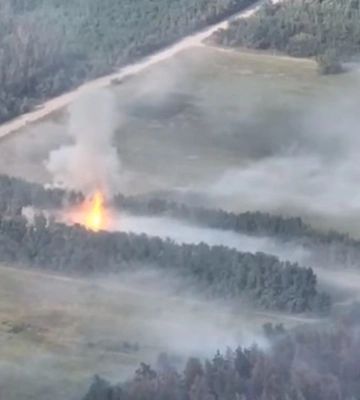 Бійці 100 бригади з Волині з побратимами підірвали ворожий міномет (Відео)