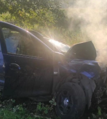Не впорався з кермуванням та влетів у дерево: на Львівщині загинув у ДТП загинув 46-річний чоловік