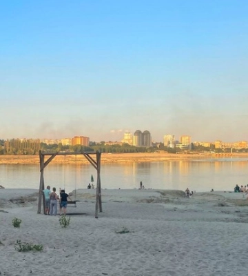У Запоріжжі з&#039;явилися свої &quot;Мальдіви&quot; з гойдалкою: як туди дістатися