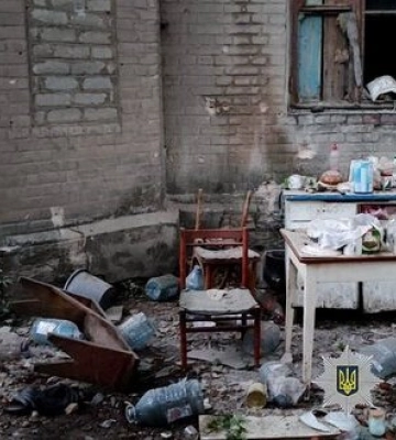 Последствия вражеских обстрелов Донецкой области. ФОТОрепортаж