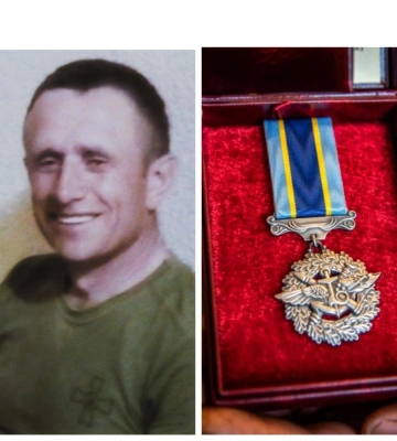 Героя з Волині Сергія Демчука посмертно нагородили медаллю «За військову службу Україні»
