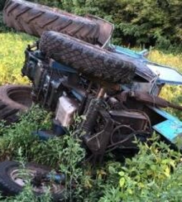 На Полтавщині трапилася ДТП з трактором