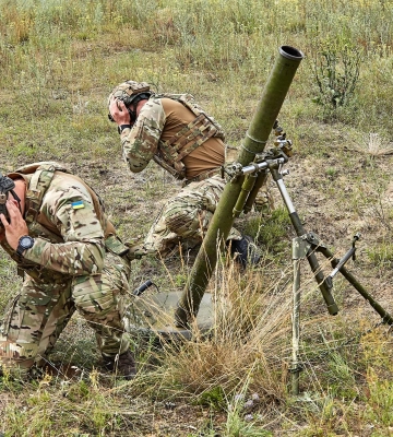 Нацгвардійці знищили бліндаж з окупантами на Запоріжжі (ВІДЕО)