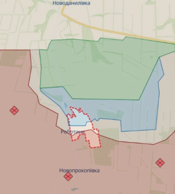 Анна Маляр прокоментувала ситуацію у селі Роботине у Запорізькій області