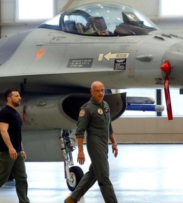 Истребители F-16 ВСУ могут использовать только на своей территории, — Минобороны Дании