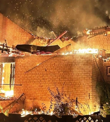 У Чернігівській області спалили церкву Московського патріархату