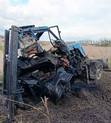 На Харківщині чоловік підірвався на дачі