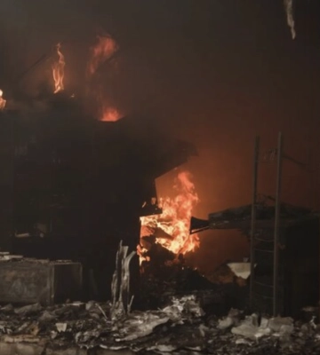 У Чернігівській області спалили церкву Московського патріархату