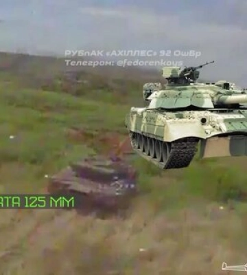 На Луганщині сили оборони вразили російський танк вартістю чотири мільйони доларів (ВІДЕО)