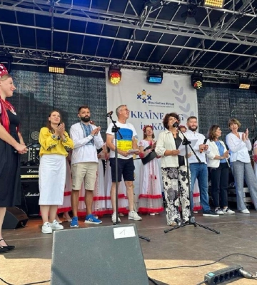 У німецькому Кельні відзначили Український день на підтримку України та Дніпра. Як це було (відео)