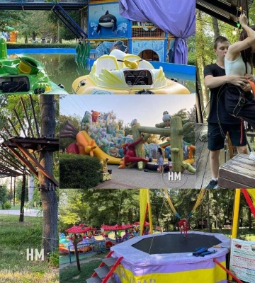В городских парках Днепра проверили безопасность аттракционов