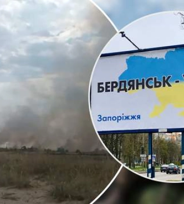 &quot;Что же это происходит&quot;: в Бердянске дважды за день раздавались взрывы в районе военного городка