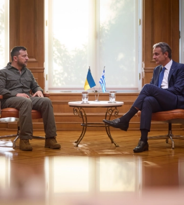 Зеленский призвал Грецию предоставить ПВО для защиты Черного моря и Одессы