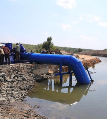 Заработала первая нитка водопровода, построенная после подрыва Каховской ГЭС