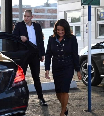 На Закарпаття прибула президентка Угорщини