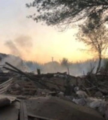 У Вовчанську на Харківщині бійці ДСНС врятували жінку з-під завалів: її будинок зруйнувала РФ