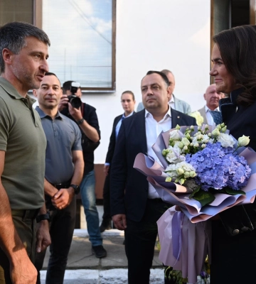 На Закарпаття прибула президентка Угорщини