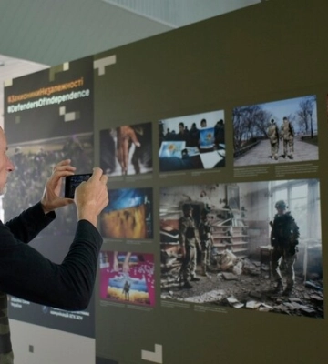 Фотовиставка «Захисники Незалежності» відкрилась у Києві