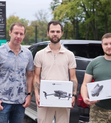 На Купянское направление воинам харьковской 92-й бригады передали дроны Mavic