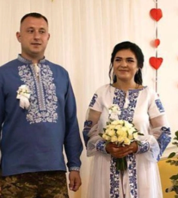 На Волині під час короткої відпустки військовий одружився зі своєю коханою