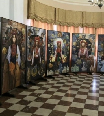 У Софії Київській відкрили художній проєкт «Україна крізь віки»