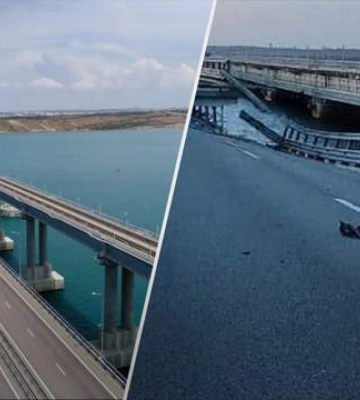 Севастополь посетил &quot;хлопок&quot;: на Крымском мосту работает ПВО оккупантов